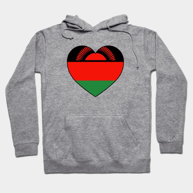 Heart - Malawi Hoodie by Tridaak